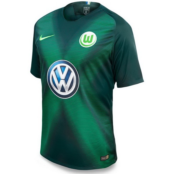 Maillot Football Wolfsburgo Domicile 2018-19 Vert